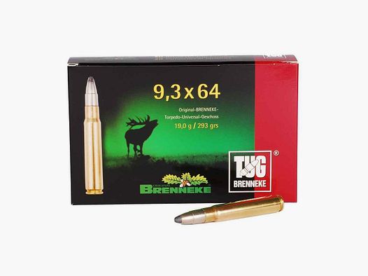 9.3x64 TUG 19.0g/293grs. Brenneke