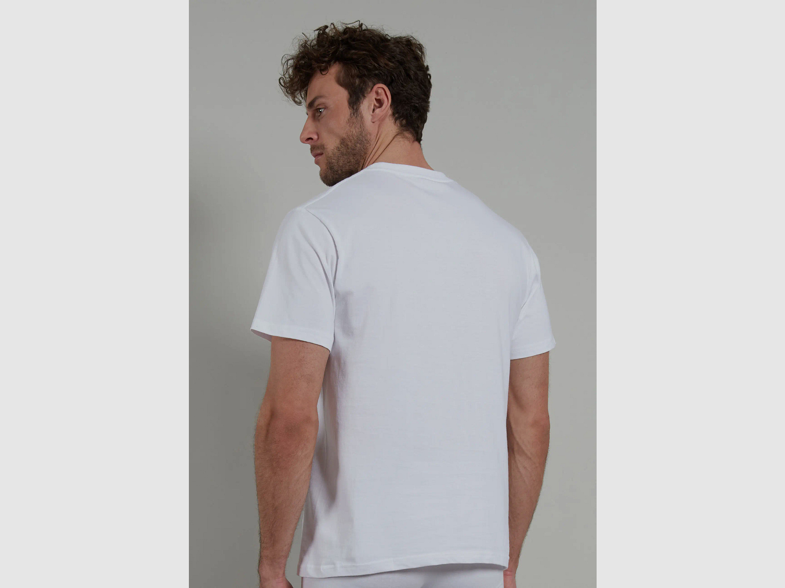 Götzburg T-shirt da Uomo Collo Rotondo Confezione Doppia