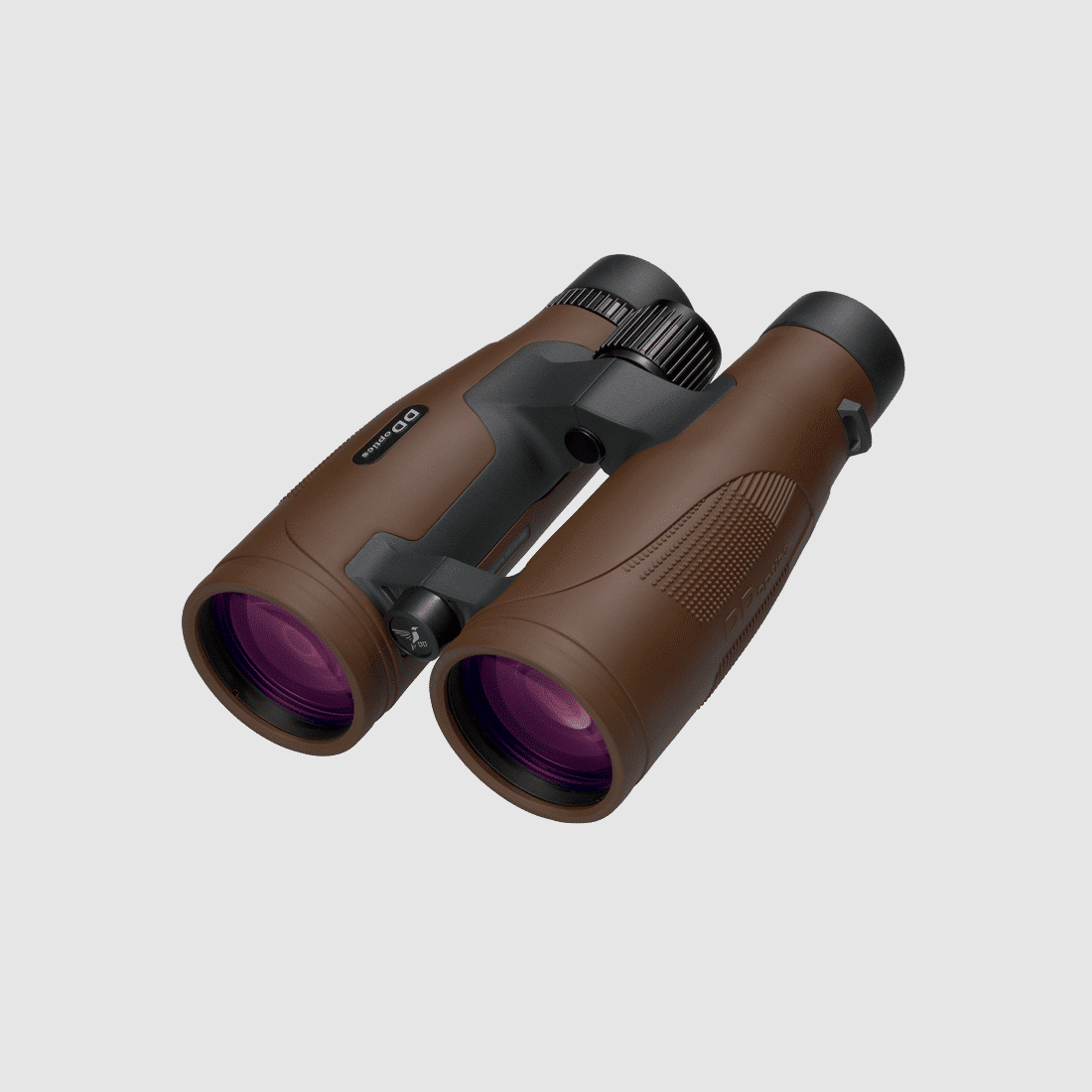 DDoptics binocolo | Pirschler 8×56 | Gen3 | marrone | Loden-pelle