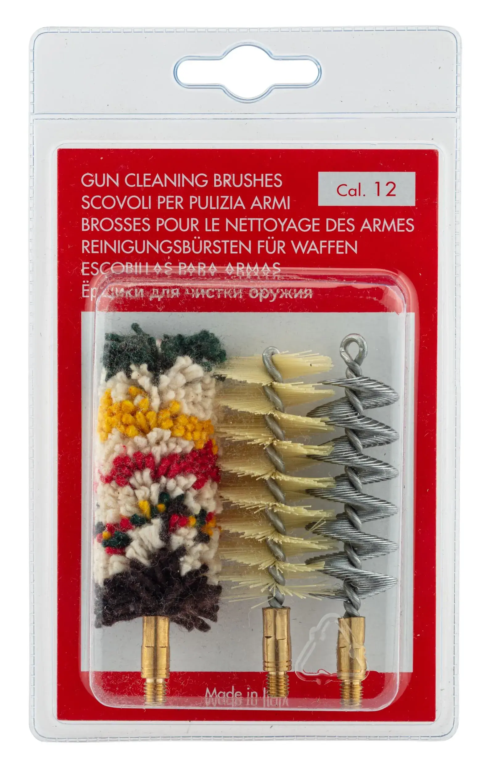 Set aus drei Spiralreinigungsbürsten für Flinte Kaliber 12, Bild 6 von 6