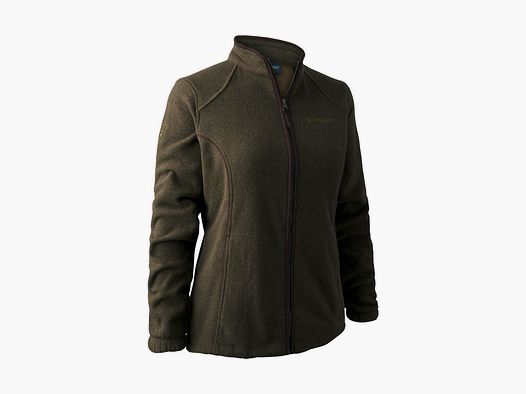 DEERHUNTER Fleece Jacke Lady Josephine Graphite Green