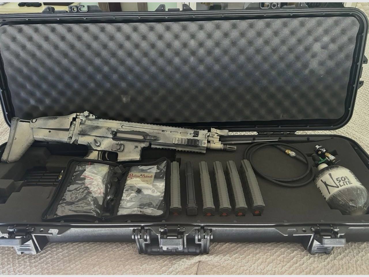 daytona airsoft MK16 SCAR HPA Fully tuned model Full kit