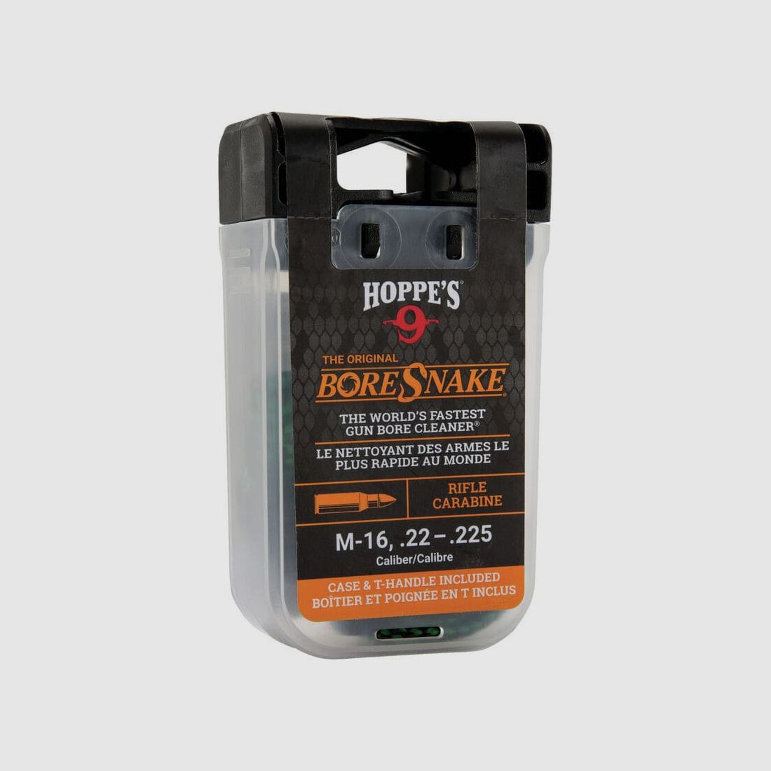 Hoppes BoreSnake für Langwaffen - M-16/.223/.22-.225