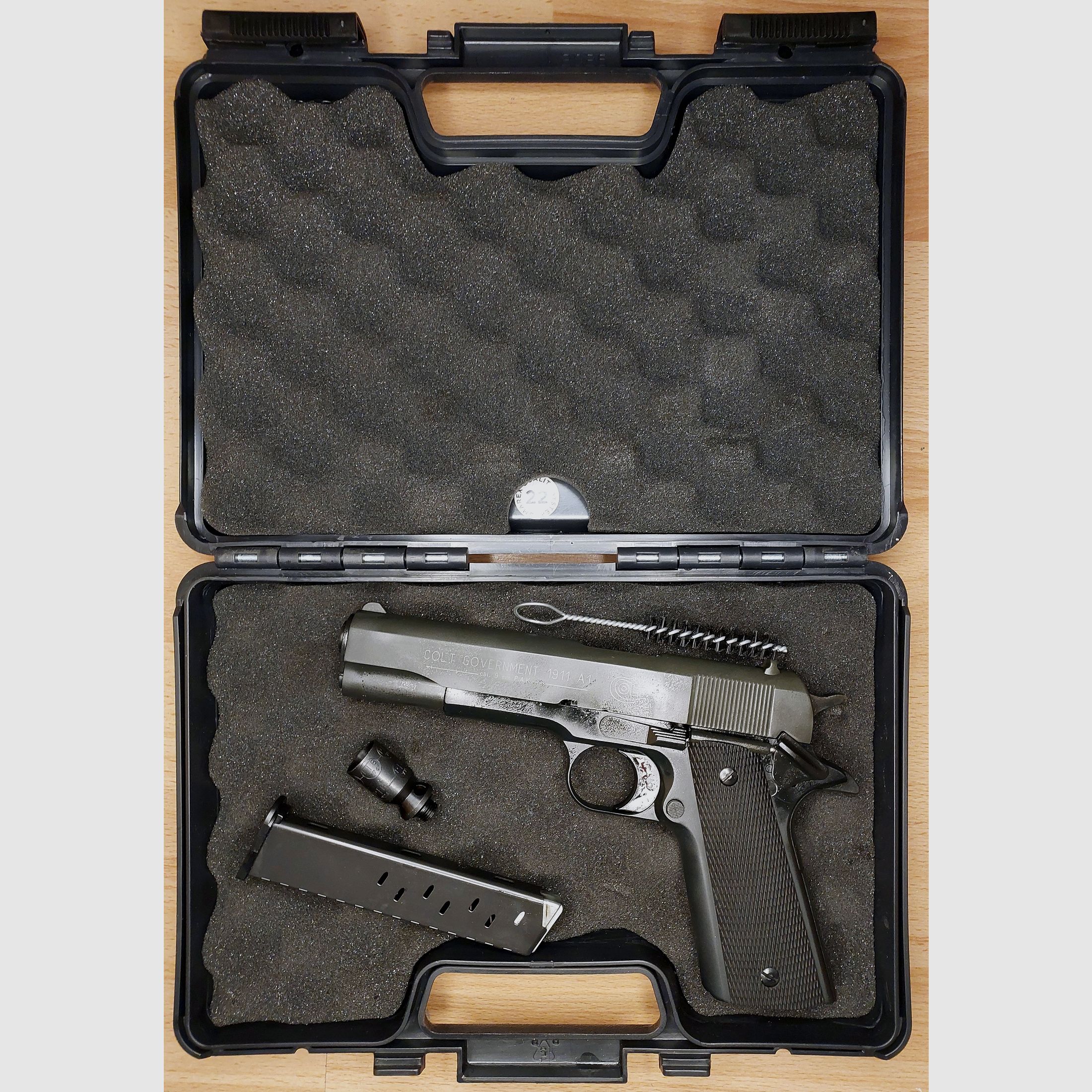 Colt Government 1911 A1 Pistolet alarmowy 9mm P.A.K. (PTB 774)