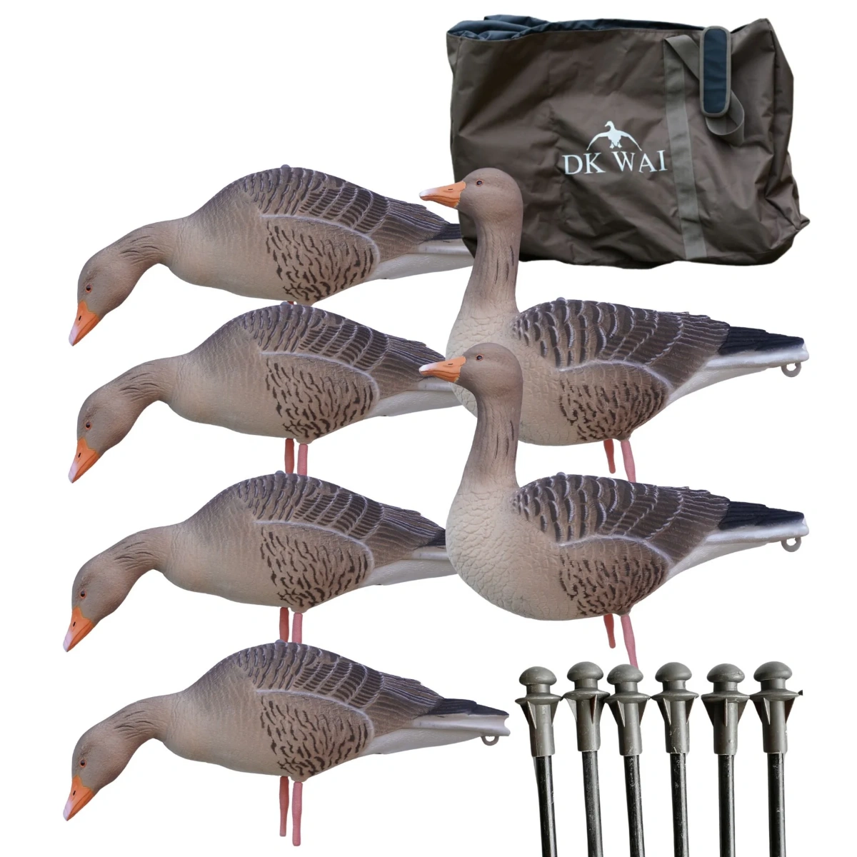 DK WAI Supreme Grauwe Ganzen set incl. tas