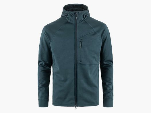 Fjällräven Herren Jacke Abisko Grid Fleece Mountain Blue M