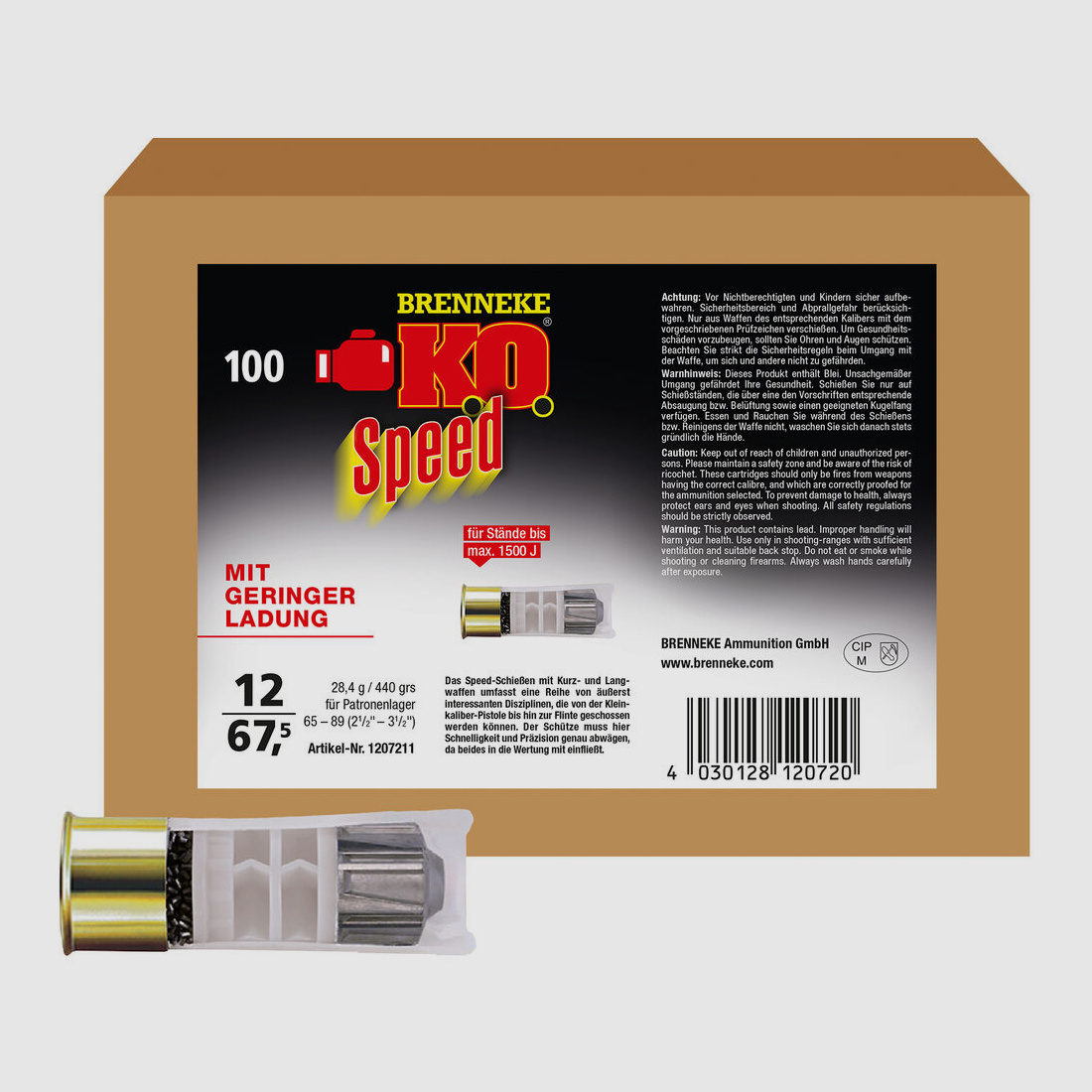 Brenneke 28,4g K.O.Speed 100STK