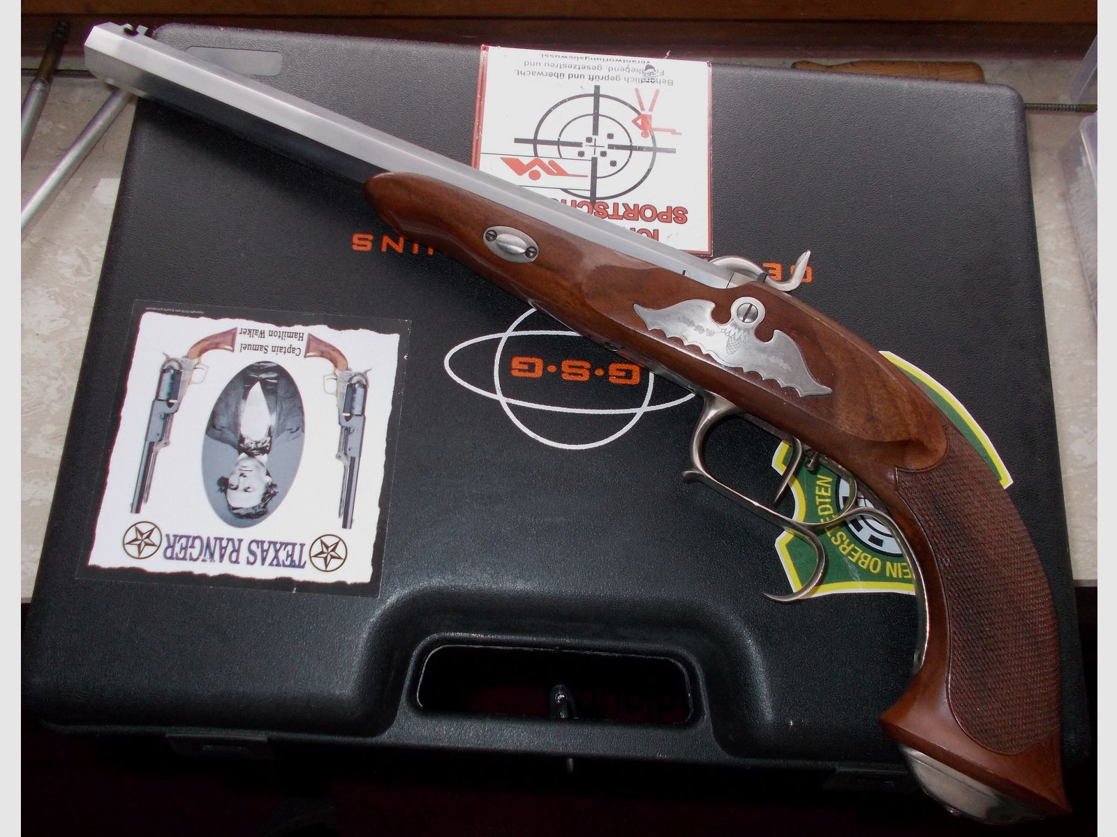 Davide Pedersoli Le Page Perkussion .44 incl Zubehör