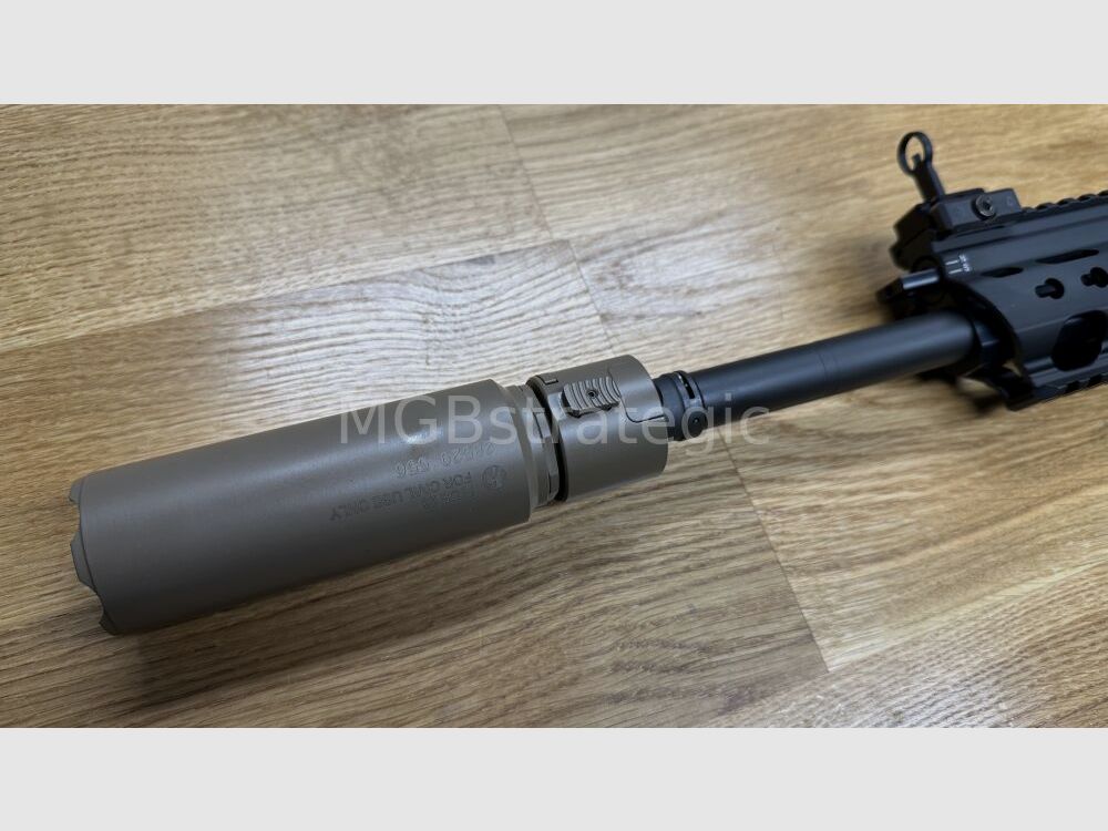 Heckler & Koch MR223 A3 Slim-Line 14,5" Lauf - halbautom. Büchse .223Rem Mündungsfeuerdämpfer mit Schalldämpfer Schnittstelle - zivile Version HK416 / G95K / G38 / mit Upgrades