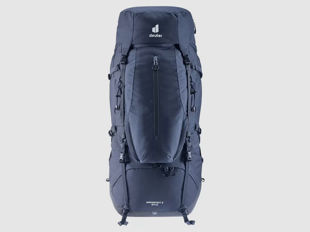 Deuter Aircontact X 60+15 Blau, Schwarz, Bild 8 von 13