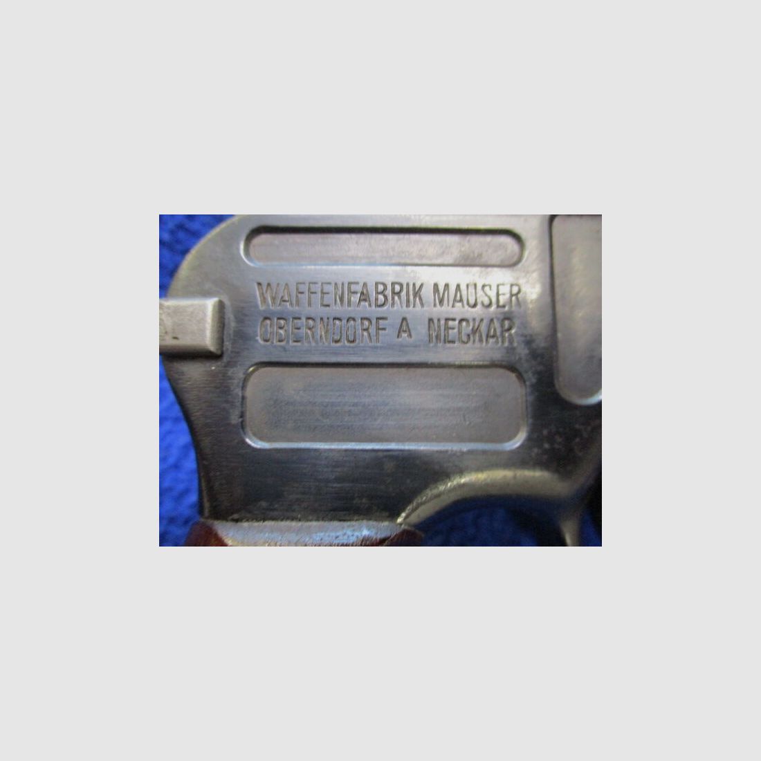 Pistola Mauser C96 7,63 mm Mauser C96