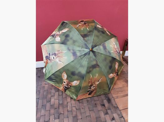 AKAH Regenschirm Motiv Rehbock und Ricke