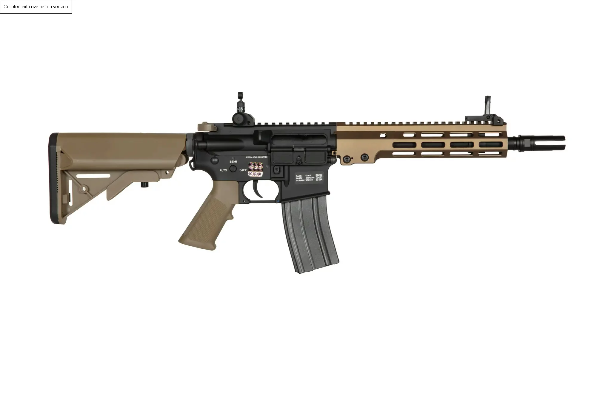 Carabina ASG Specna Arms SA-A33 ONE – Half-Tan, immagine 22 di 32