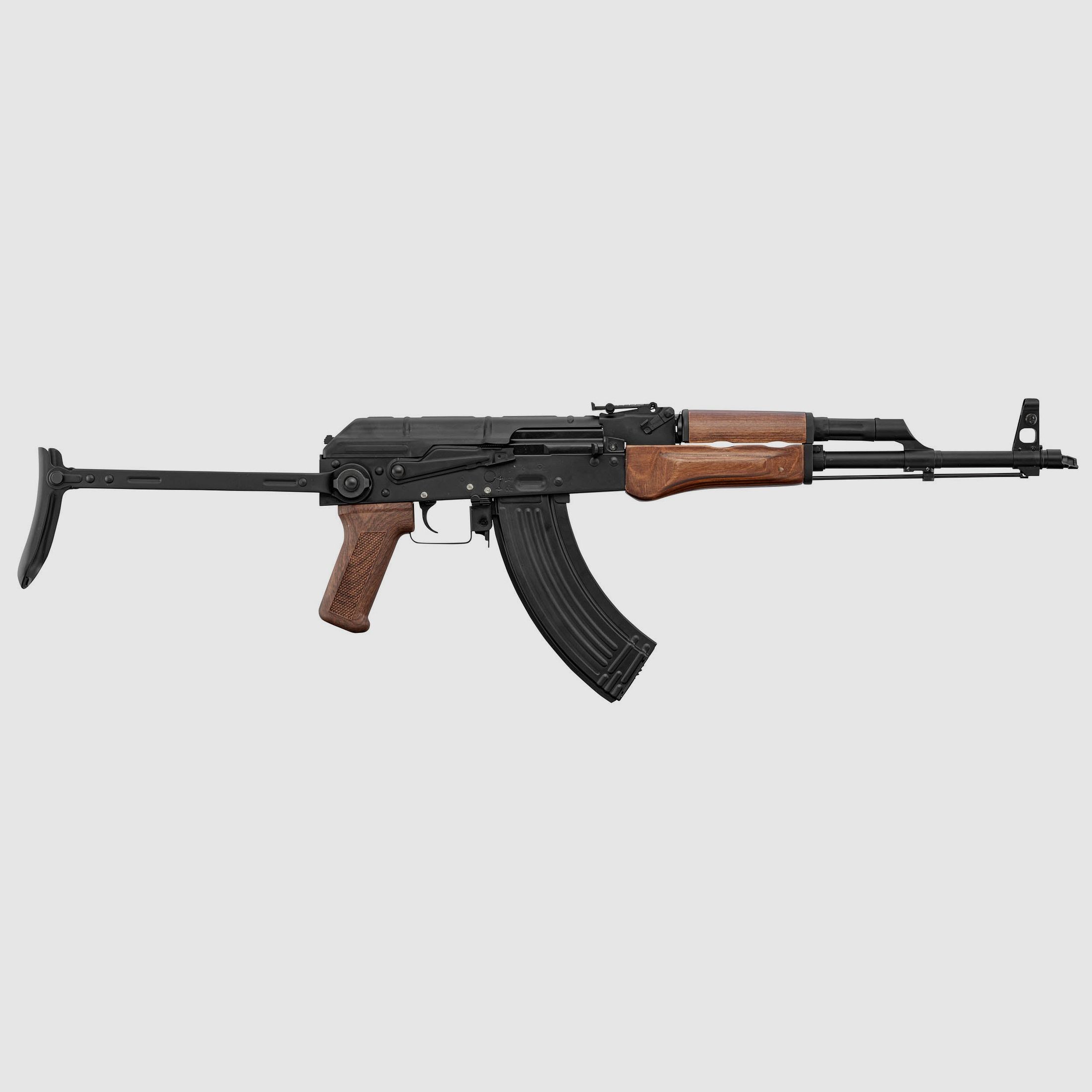 Réplica DOUBLE-BELL AEG AKMS Culata Plegable Acero & Madera - 1,0J, imagen 1 de 5