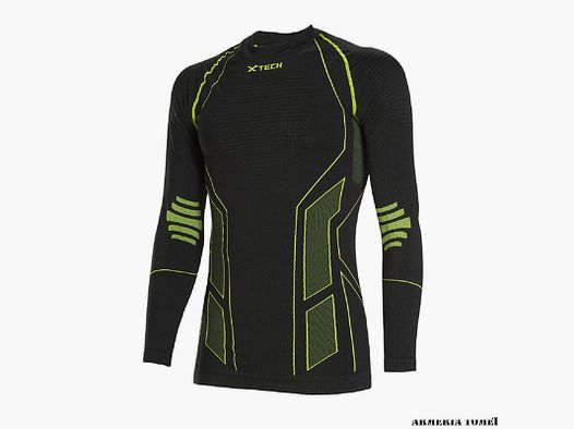 X TECH – TITANIUM SWEATER – BLACK