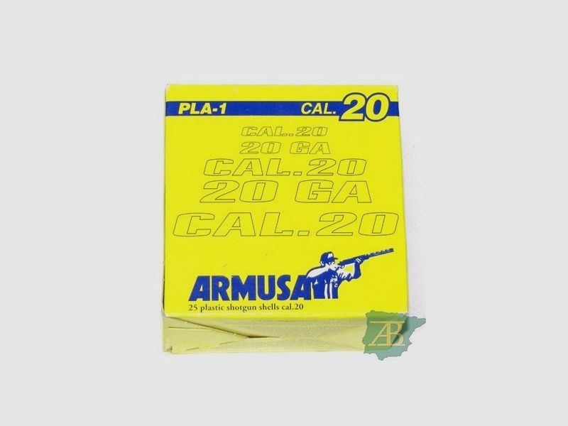 Kiste mit Patronen ARMUSA PLA 1 Kal. 20 30gr