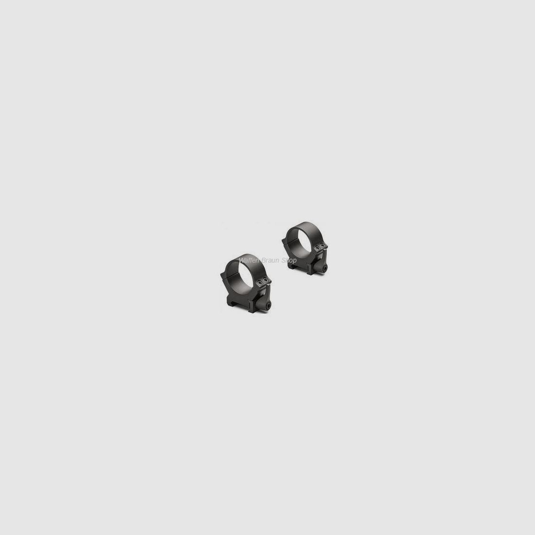 Leupold QRW Ringmontage für Weaverprofil, Schwarz matt, 30mm, Medium
