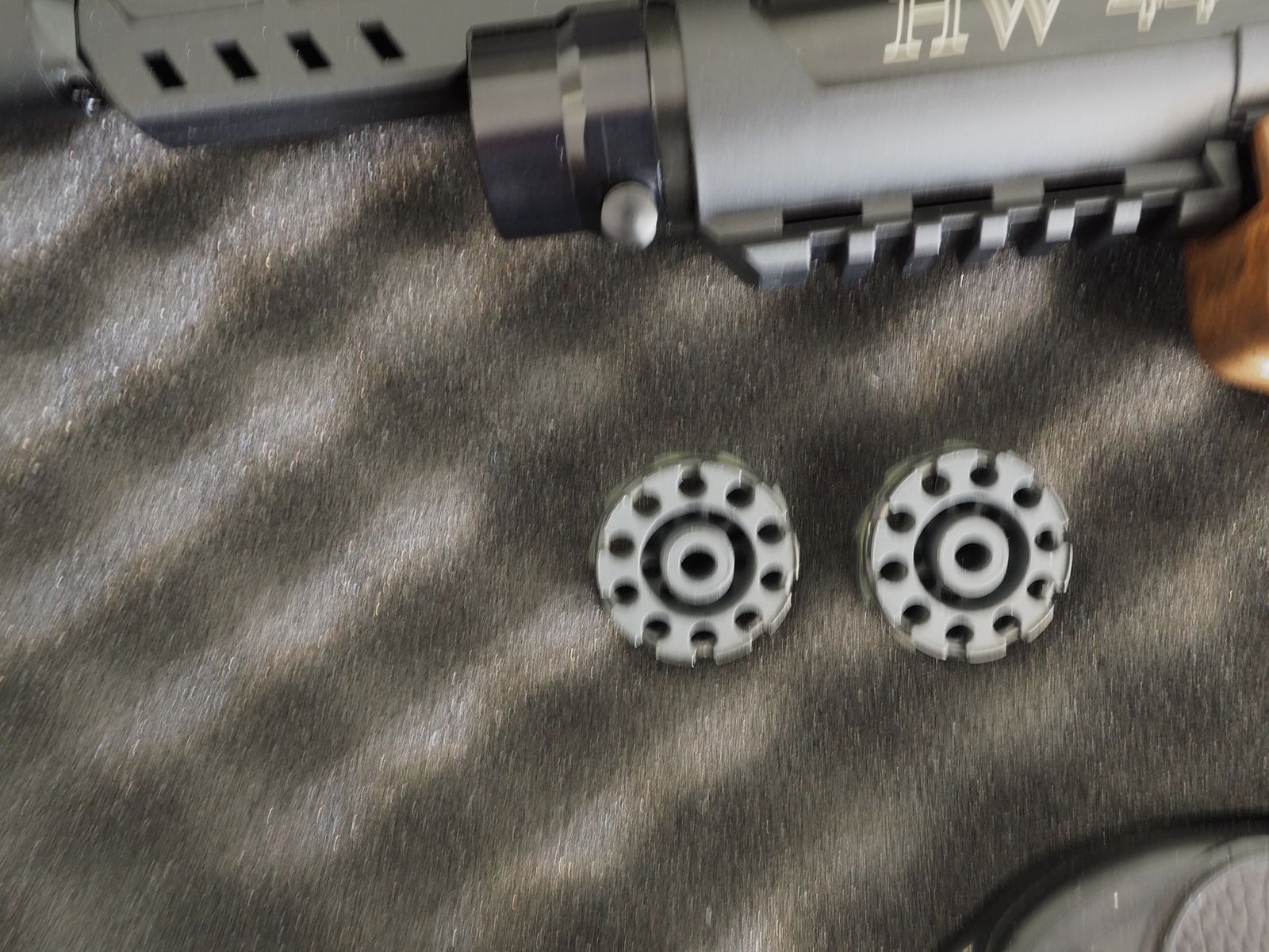 Weihrauch HW44 pistola carabina calibro 4,5 top, red dot sight, suppressor, valigetta ecc., immagine 5 di 6