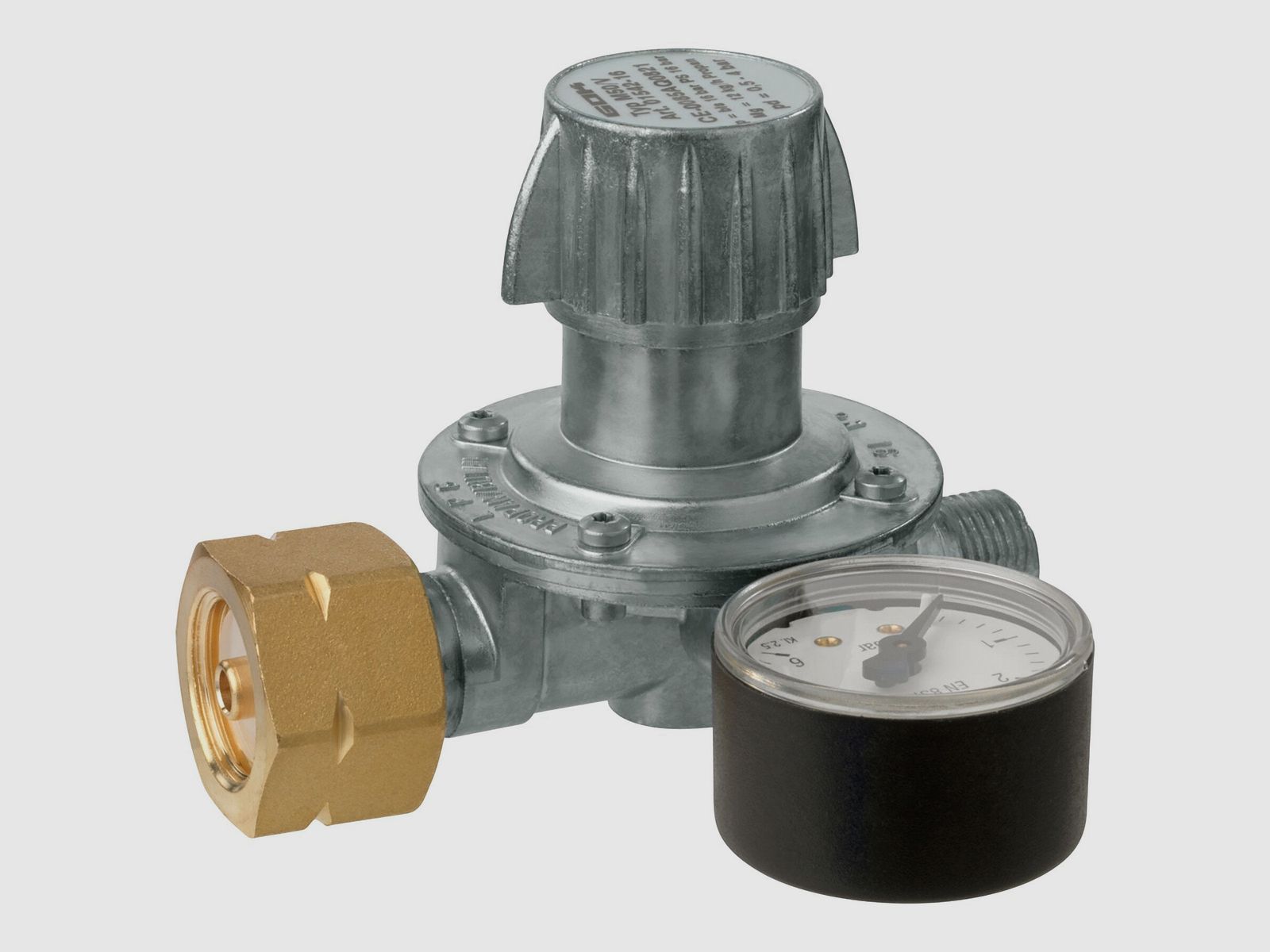 Gasregler M50-V, 12 kg/h, 0,5 – 4 bar Komb.A x G3/8LH-KN Man., Bild 1 von 2