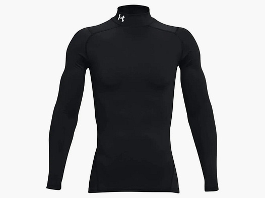 Under Armour Under Armour Shirt ColdGear Compression Mock Logo schwarz