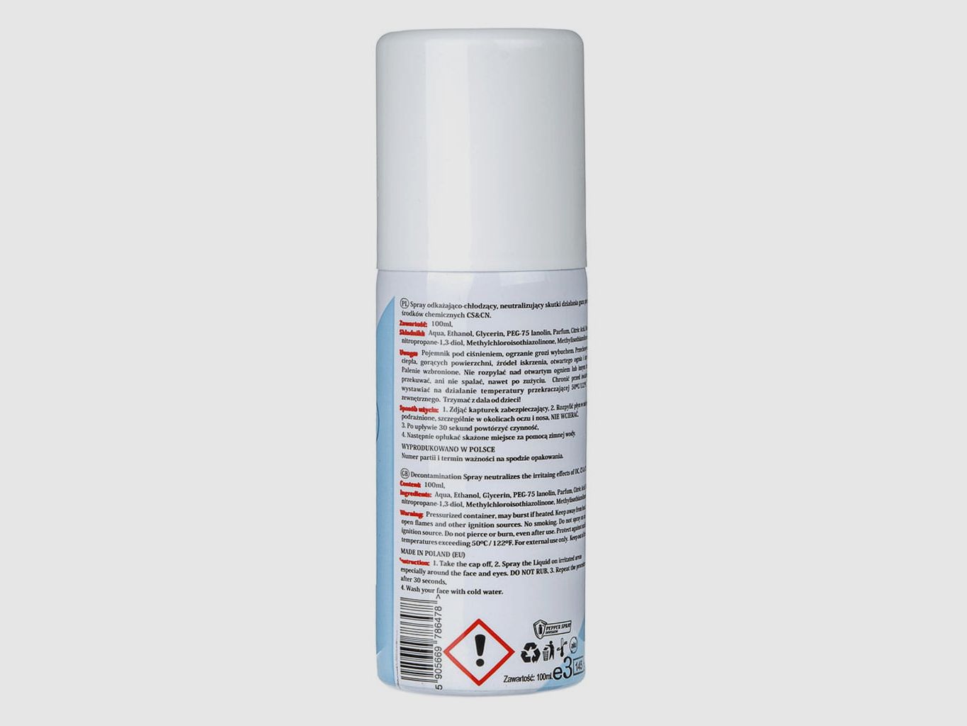 Spray zur Neutralisierung von Pfefferspray 100 ml, Bild 2 von 2