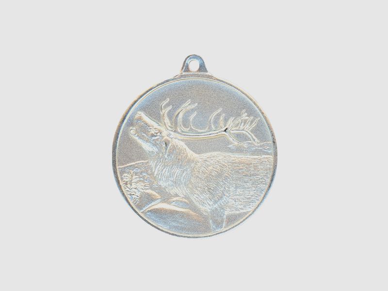Steinhauer&Lück Jagdmedaille Rothirsch 40mm versilbert