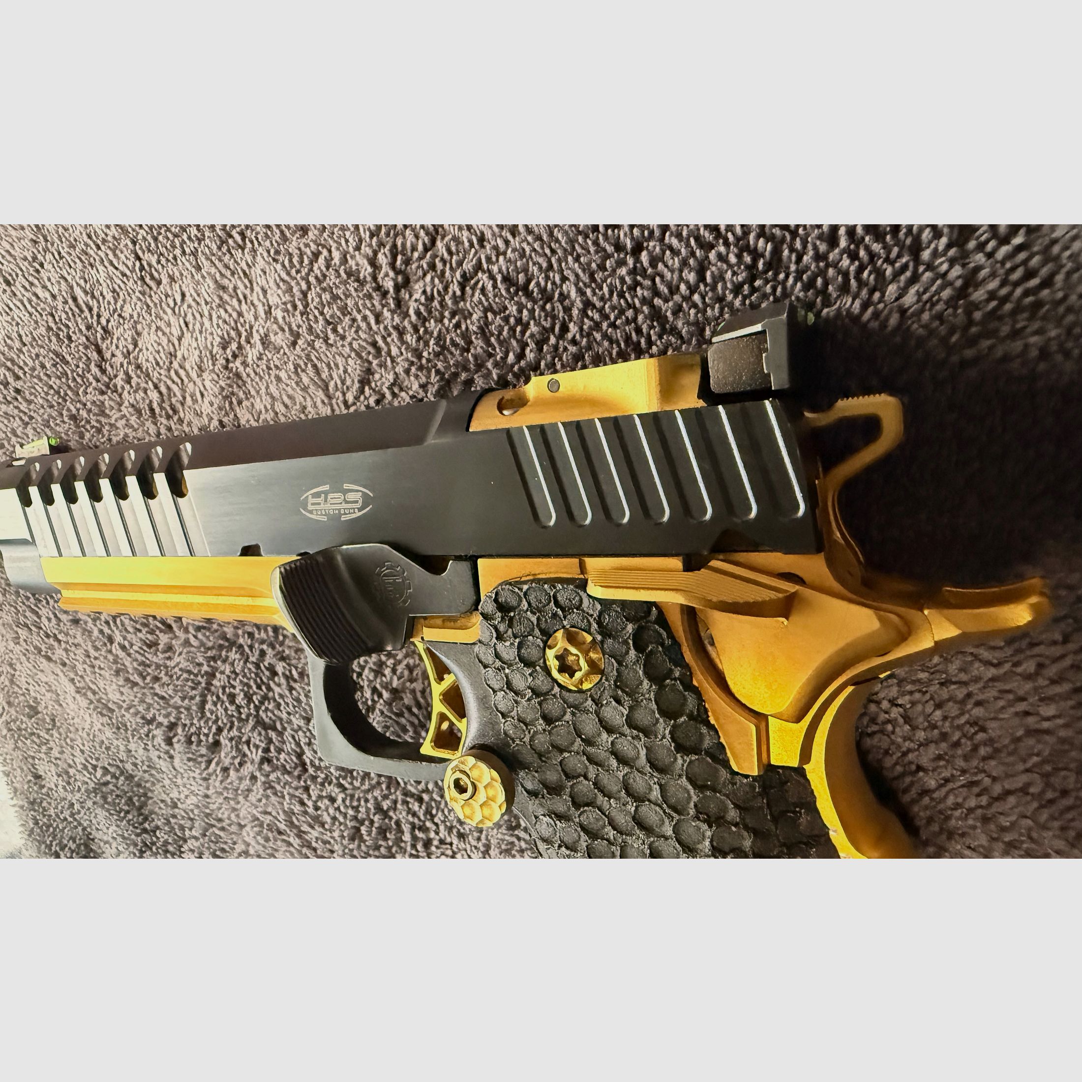 IPSC Standard optics STI 2011 HPS Range Master 5.4“ 9mm Luger with front cut, Picatinny rail, weapon is optic ready not CZ Shadow, Infinity, KMR, Sig Sauer, Walther, Beretta