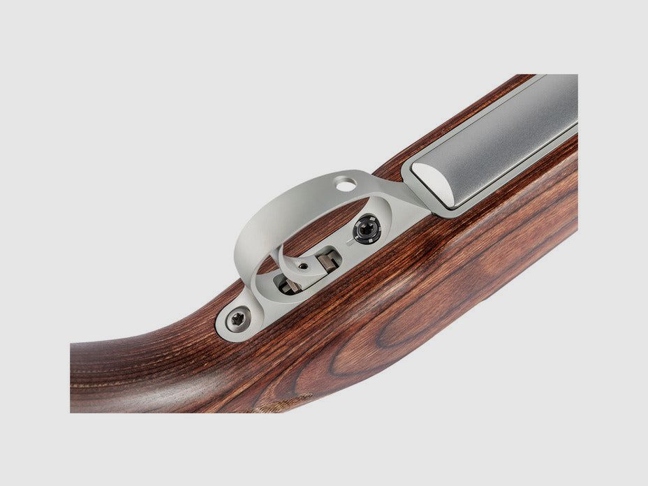 SAKO 90 VARMINT LAMINATED 243 Win, Stainless, Lauflänge 20" kanneliert, Rückstecher, Laminatschaft, MG M18x1, Bild 4 von 4