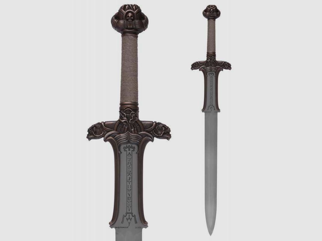 Conan Atlantean Schwert, bronzefarben, Marto
