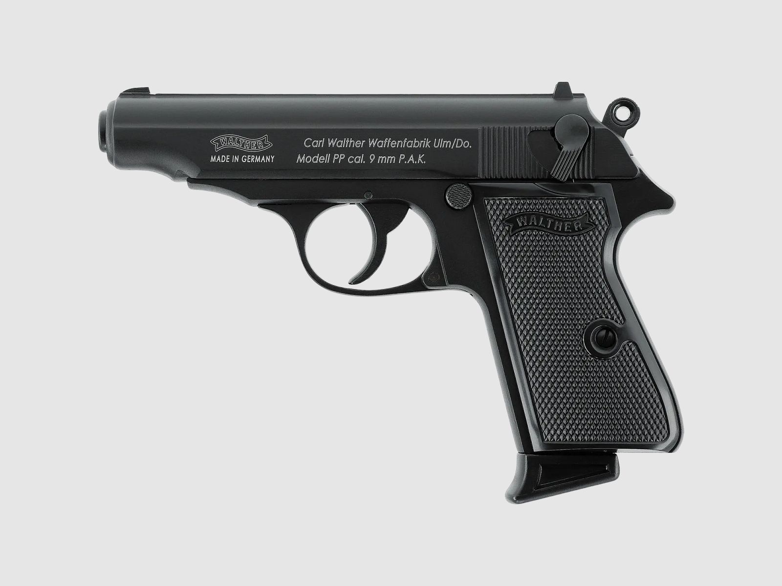 Walther PP arma de fogueo 9mm azul