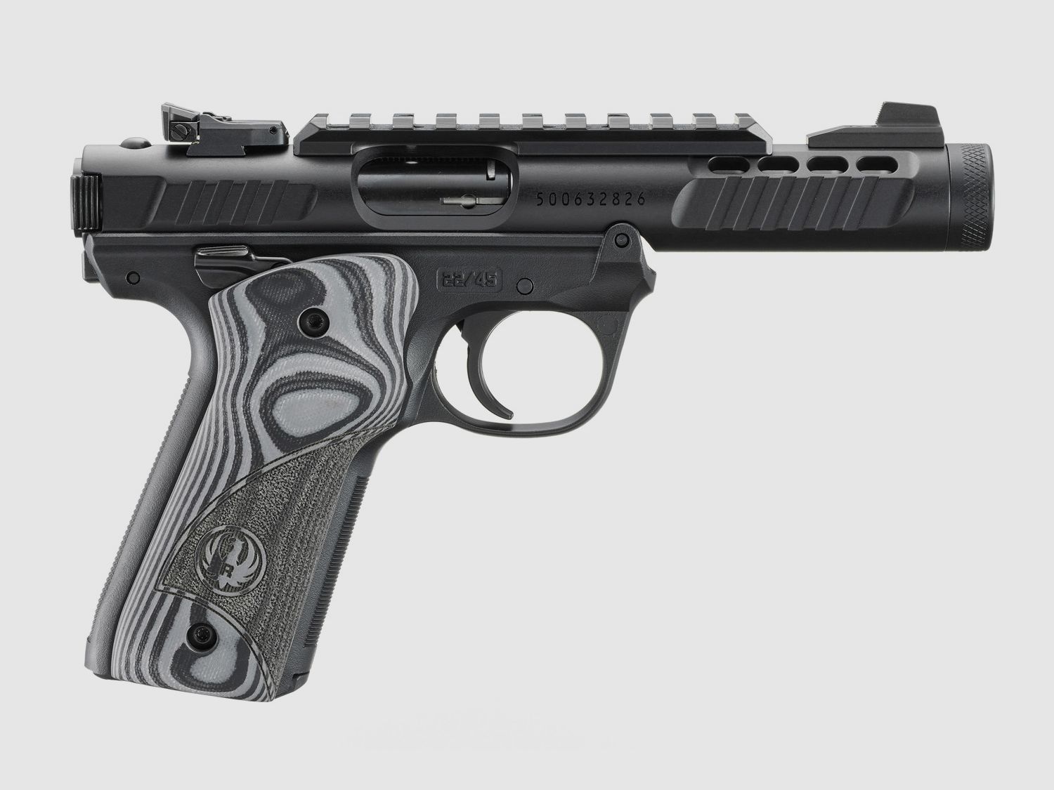 RUGER PISTOLE MARK IV 22/45 LITE .22 LR 4,4"/11,18CM SCHWARZ