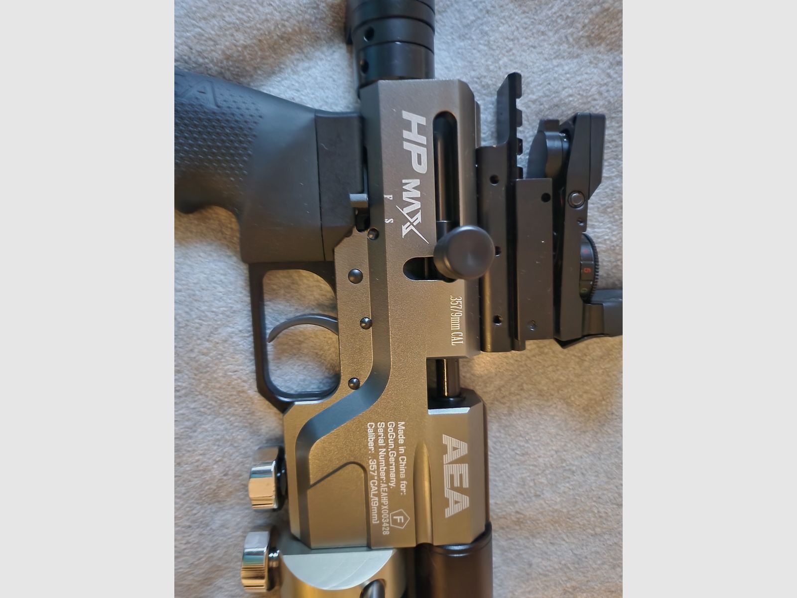 HP Max 357 cal. 9mm Luftgewehr 