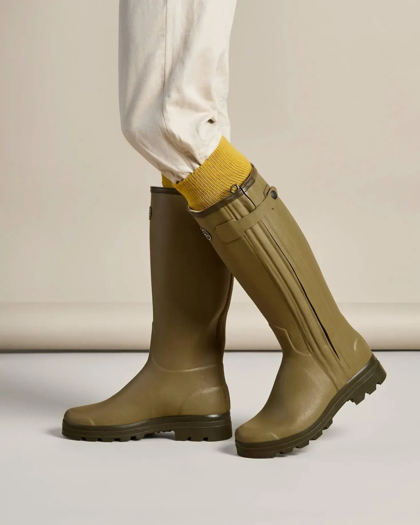 Bottes Chasseur Le Chameau Doublées de Cuir, image 14 sur 16