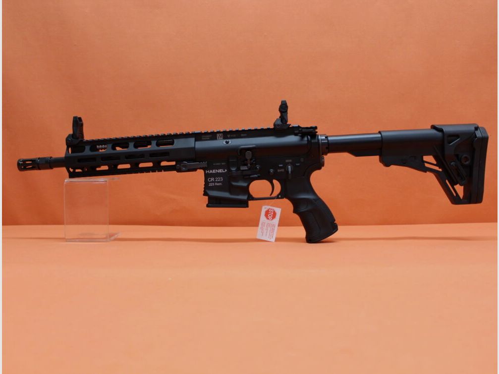 HAENEL Ha.Büchse .223Rem HAENEL CR223 Gas-Piston-System AR-15, 10"Lauf/ KeyMod 2-Rail-System/ Schubschaft