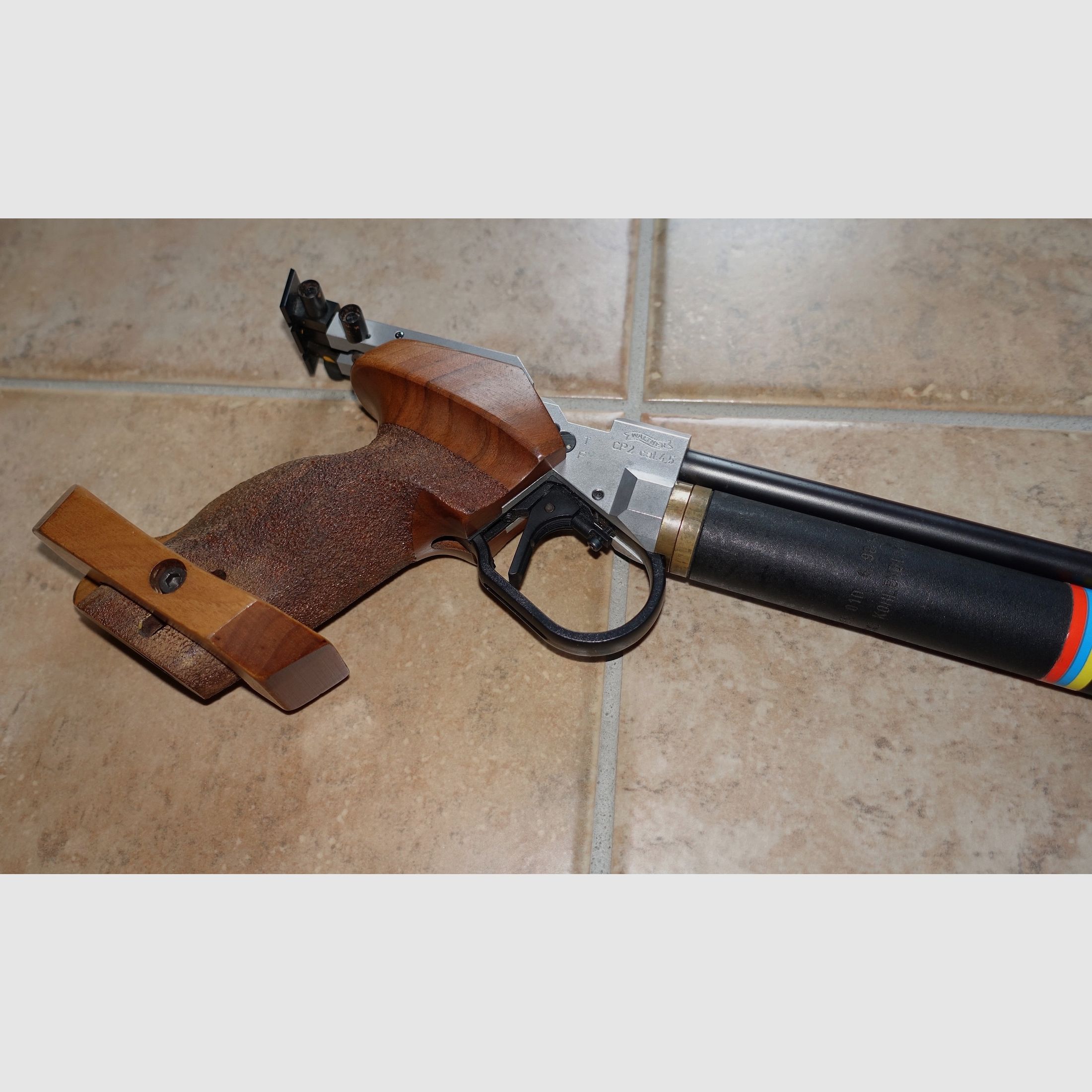 Pistola de competición Walther CP2