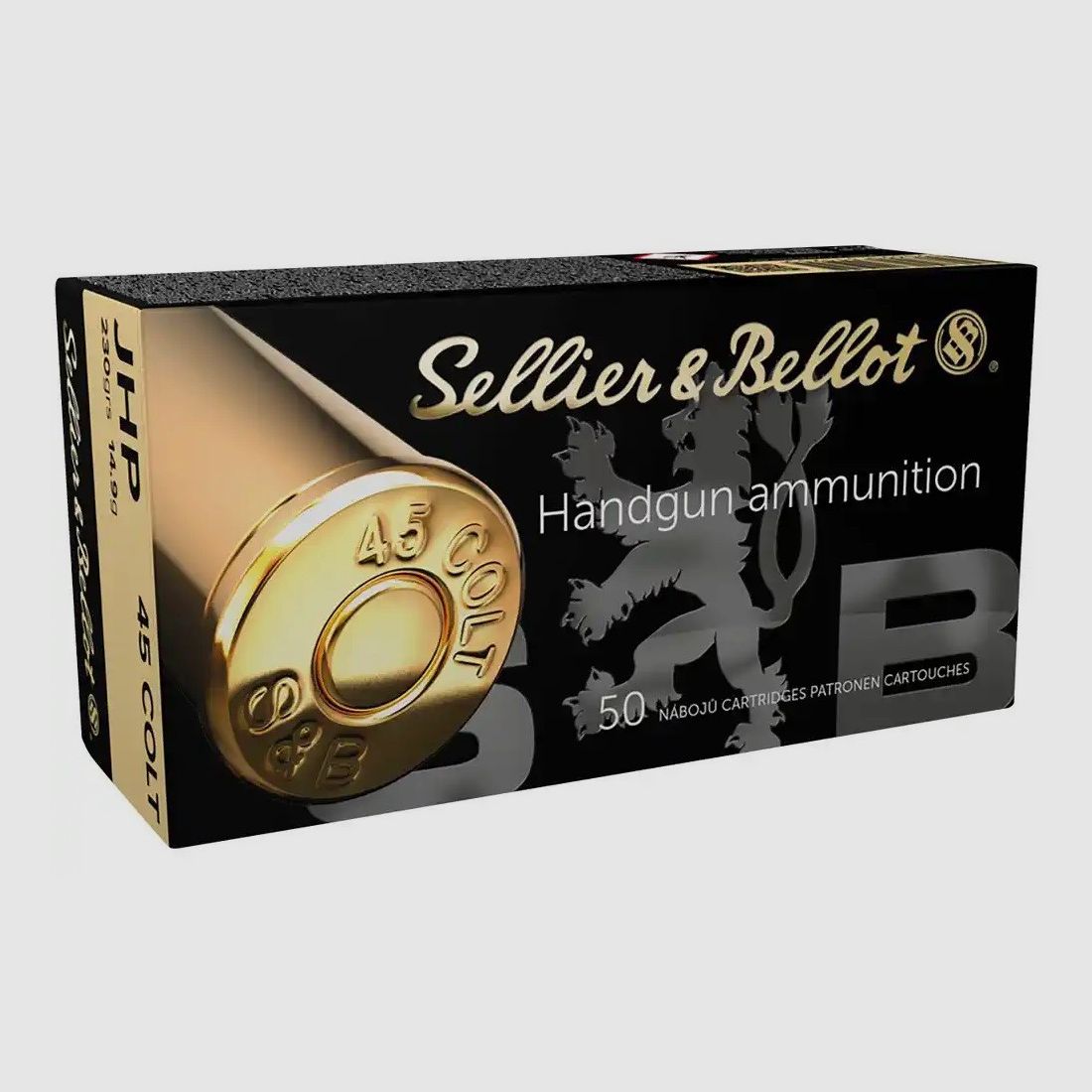 .45 LC JHP 14,9g/230grs. Sellier & Bellot