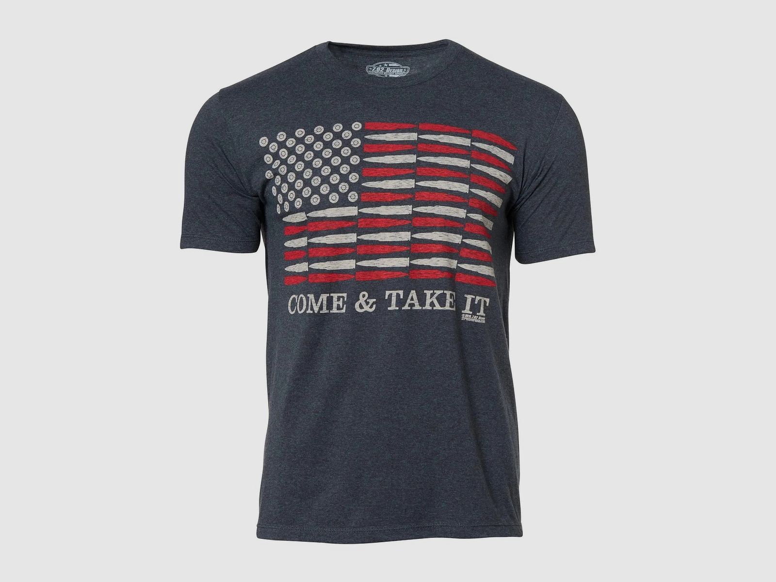 7.62 Design 7.62 Design T-Shirt Come & Take It heather navy