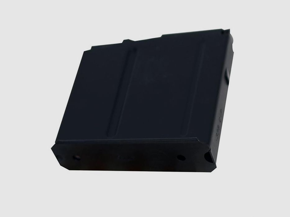 ACCURACY INTERNATIONAL 338 RIFLE ACCURACY INTERNATIONAL LONG ACTION AICS MAGAZINE .338 LAPUA 5RD STEEL BLACK, image 1 of 4