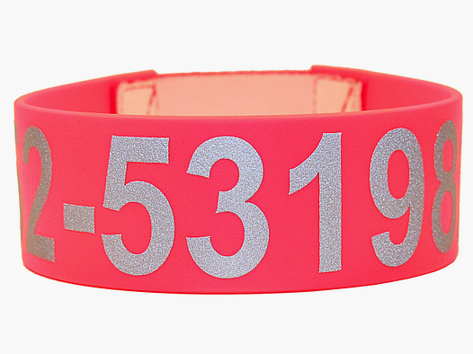 Collar de señalización de Biothane ancho