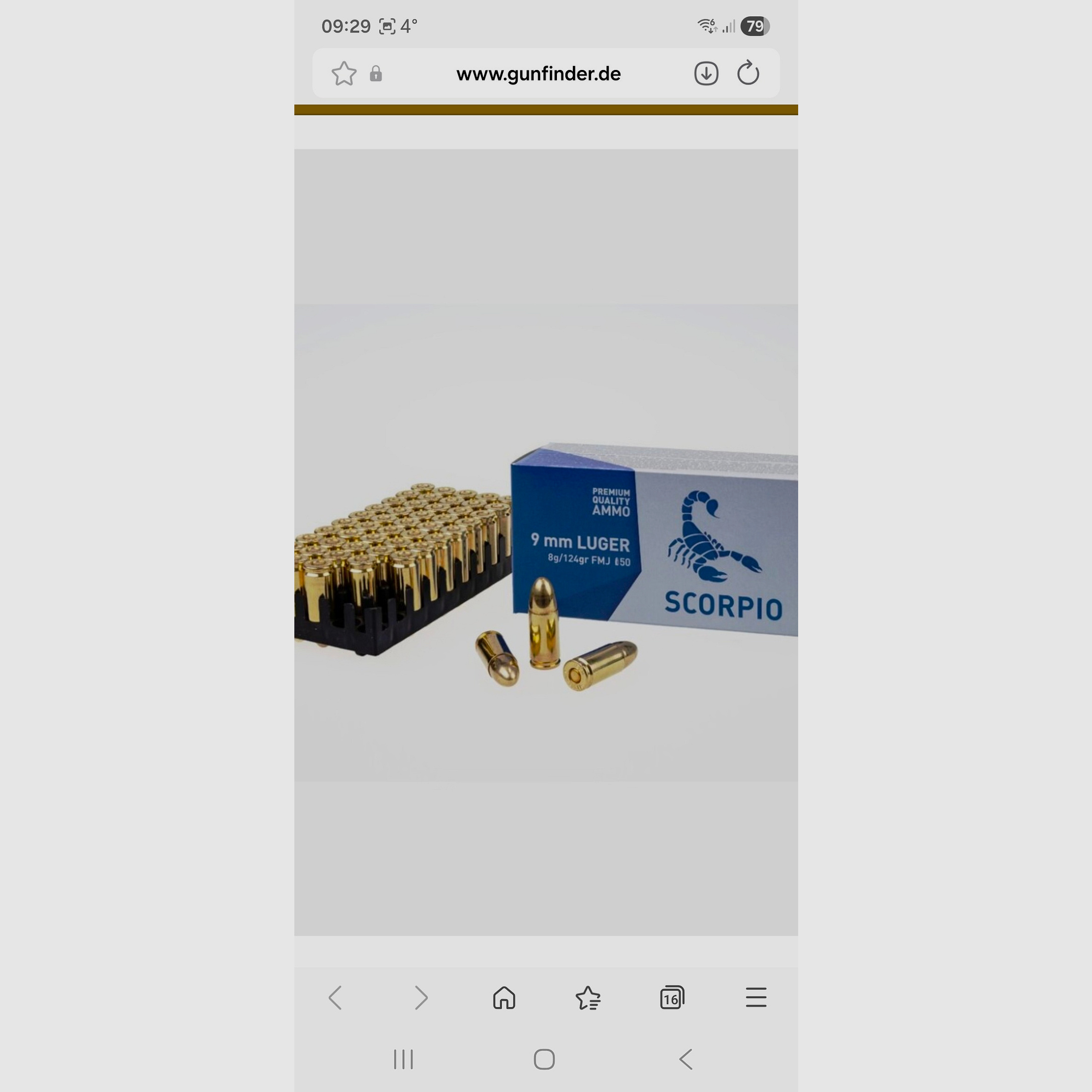 Selling bulk lot of ammunition 9 x19 mm Luger. 1150 cartridges