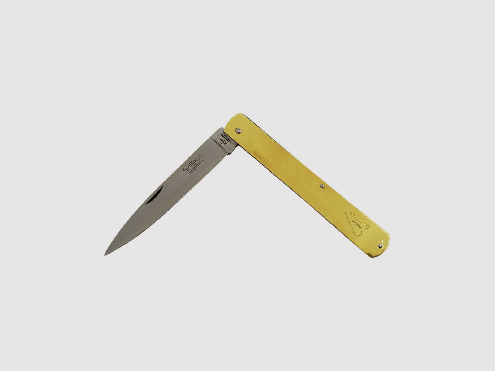 Sizilianisches Messer 25 cm Messinggriff, Bild 1 von 3