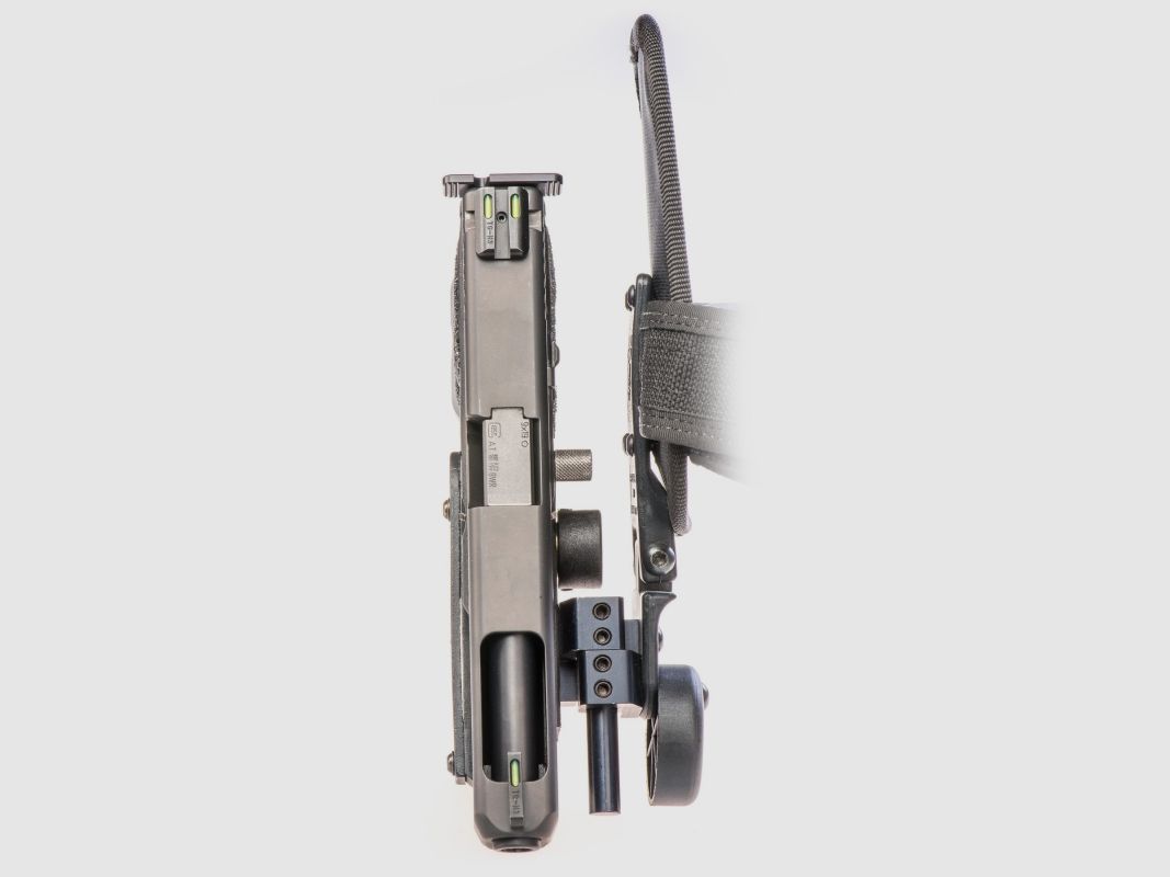 Repose-pouce en acier inoxydable pour Glock, image 3 sur 5
