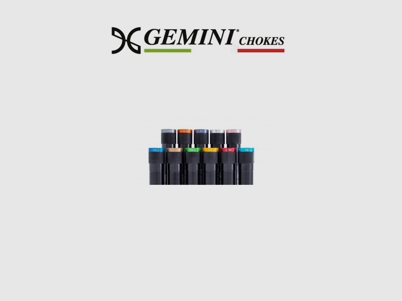 CHOKE GEMINI EXTENDED COLORFUL PARA BERETTA/BENELLI – MOBILCHOKE LM, imagen 2 de 2