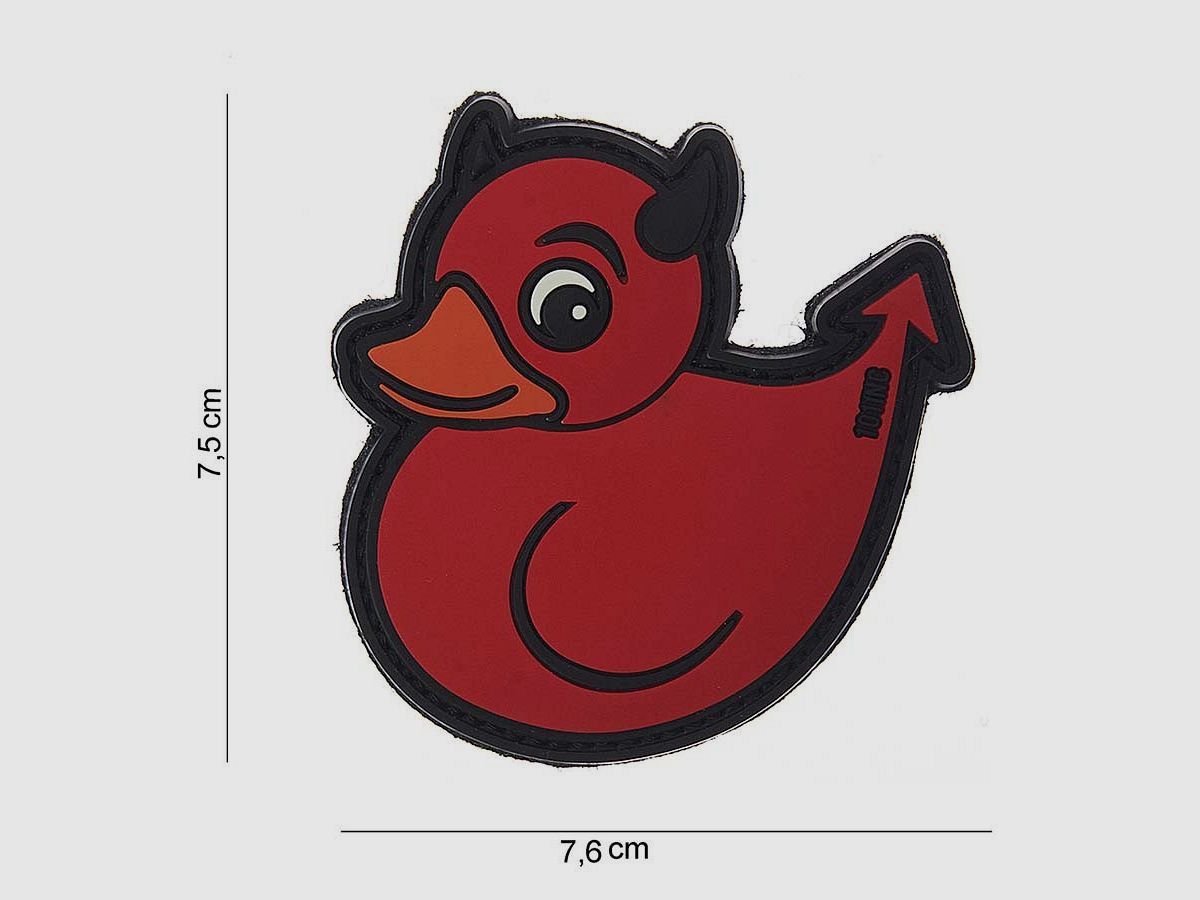 RUBBER PATCH DEVIL DUCK ROT