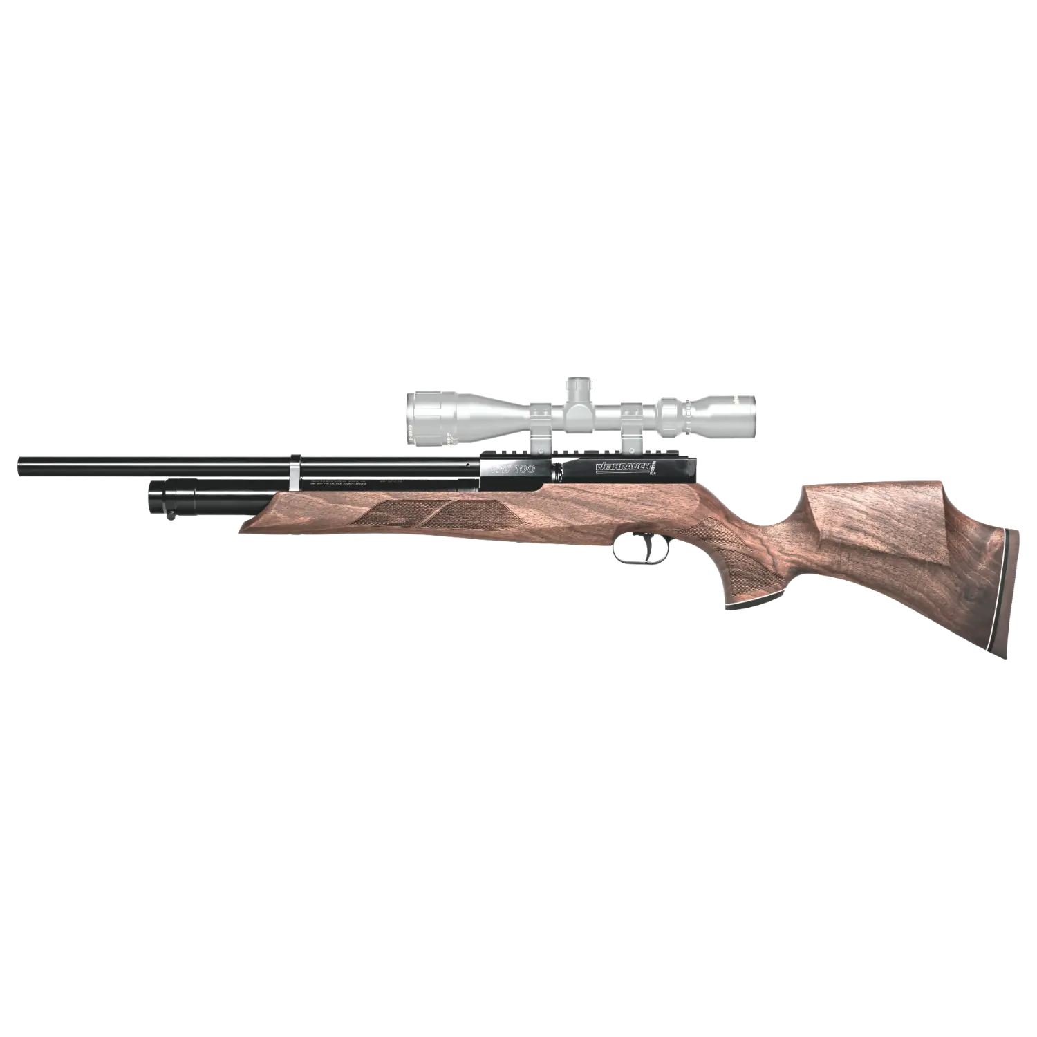 Weihrauch HW 100 S pre-charged pneumatic air rifle F.S.B. cal. 4.5 mm with sport stock
