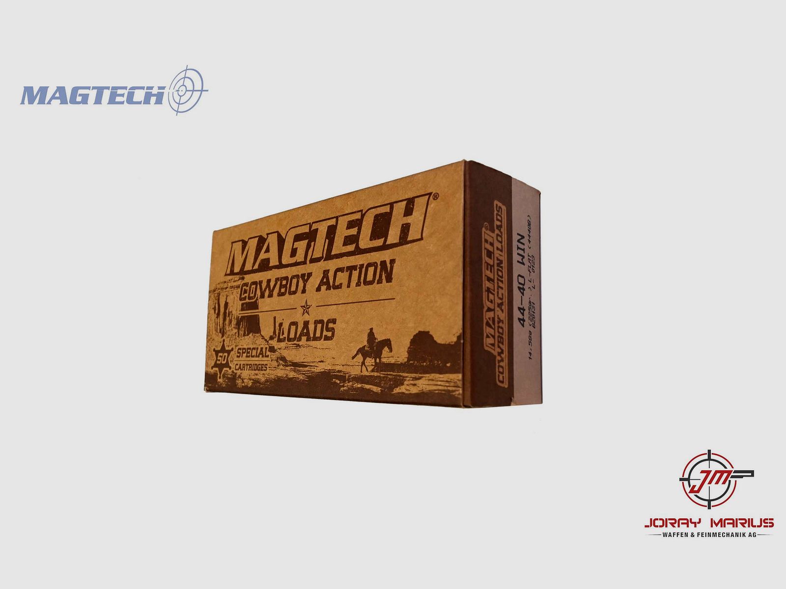 .44-40 Winchester Magtech 14.58g 225gr L-Flat Bleikopf