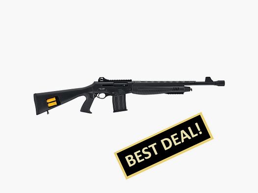 Mercury sport Pro Tuning Raider with black stock and 7-shot magazine semi-automatic shotgun