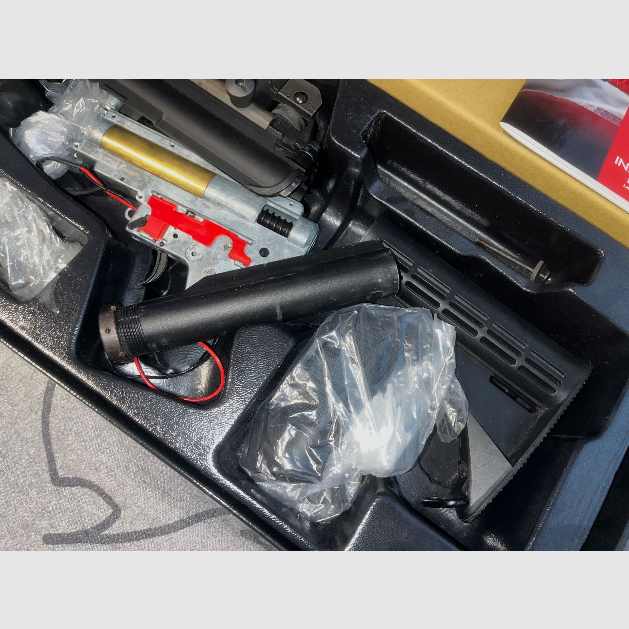 Evolution Airsoft Lone Star Border Patrol AEG Vollmetall zerlegt und mit Defekt (Beschreibung Lesen!)