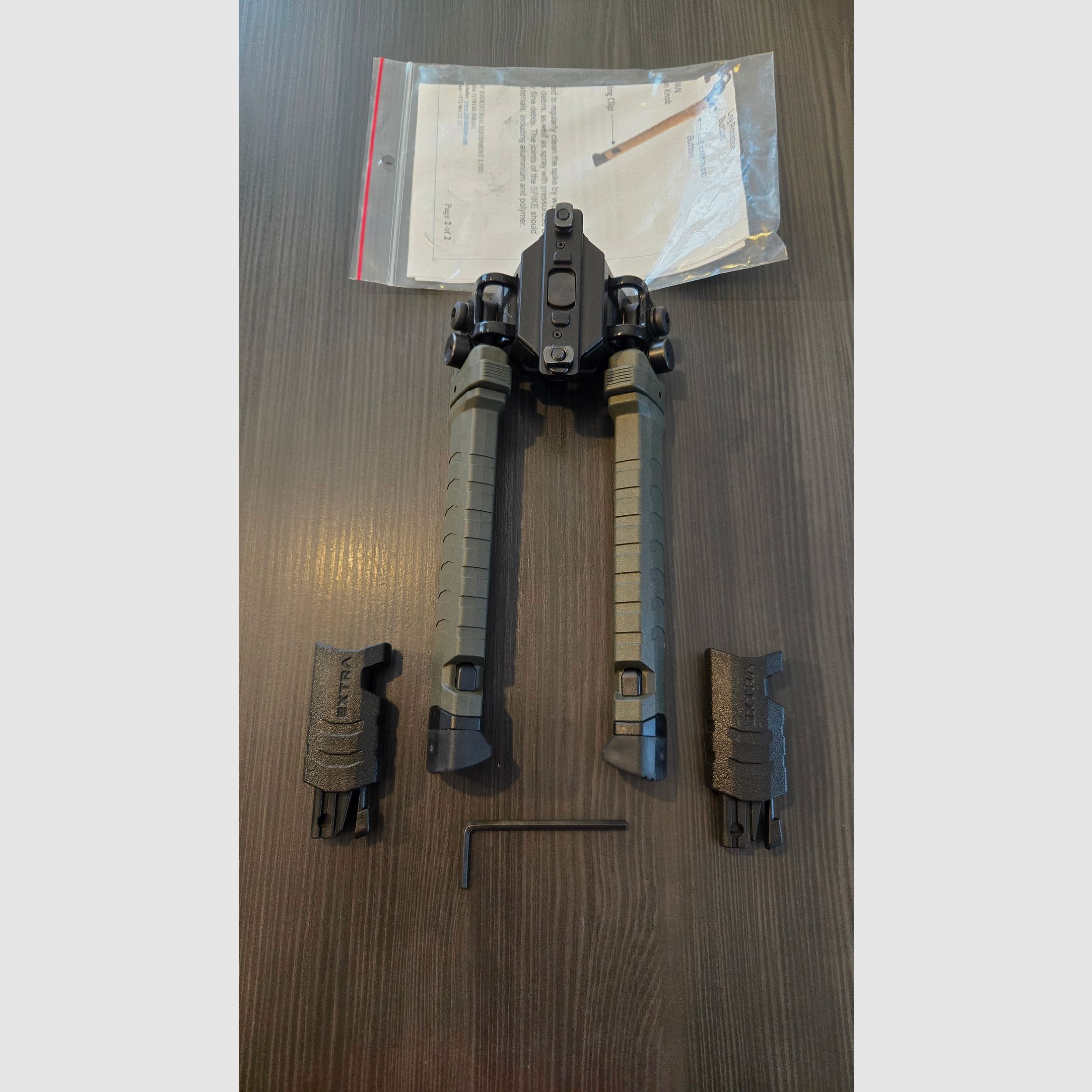 FAB Spike Precision Bipod - Zweibein Olive