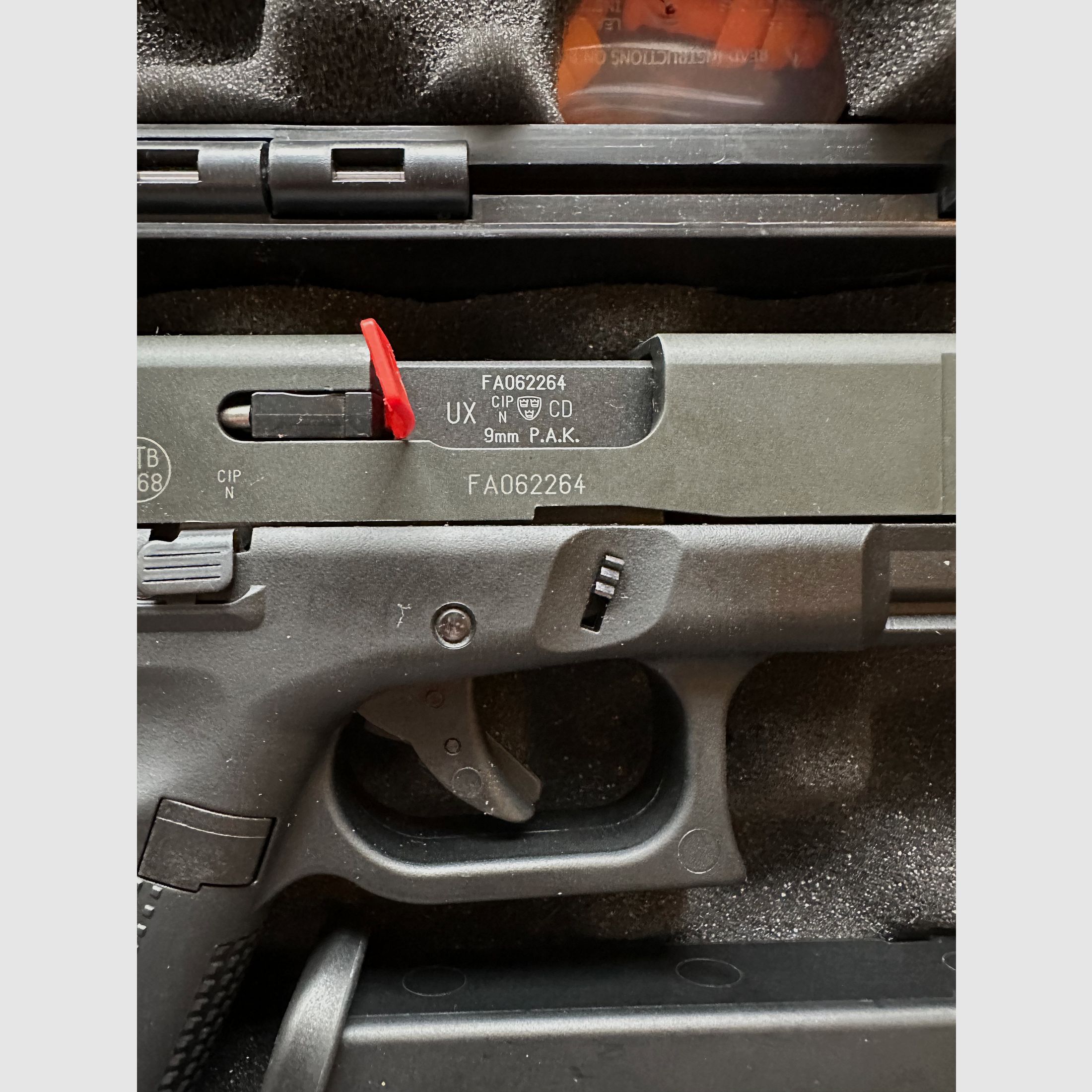 Glock 17 Gen 5 P.A.K. - Schreckschuss! Bijna als nieuw!